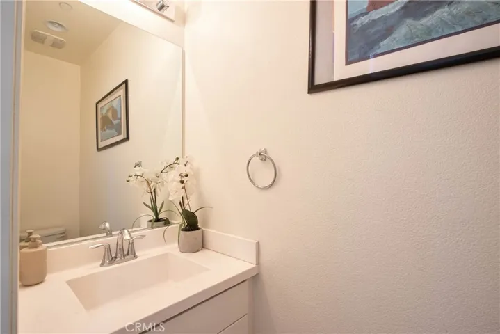 Bathroom off family room