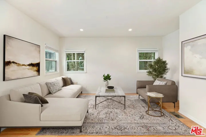 Virtually Staged Family Room