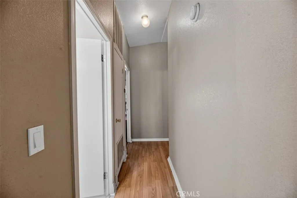 Hallway to the Bedrooms .