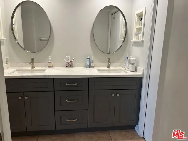 Master Bath double sink