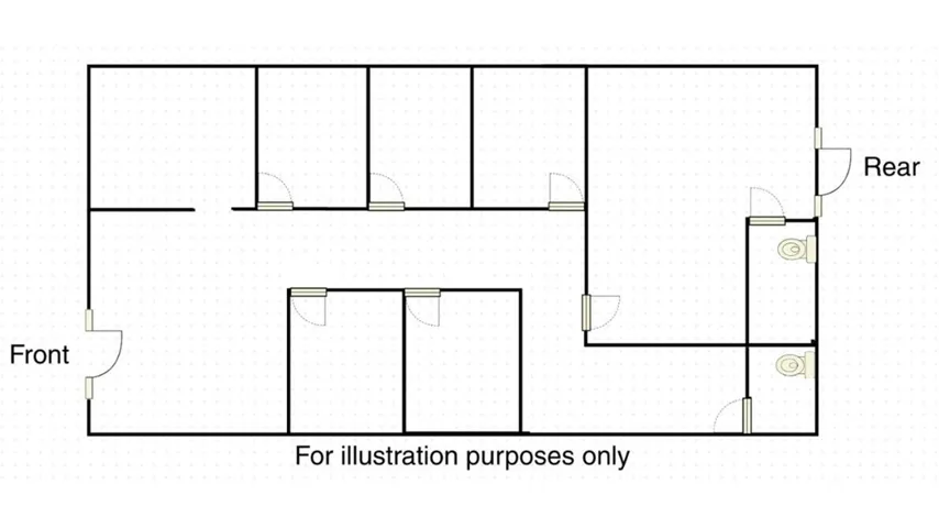 Floor Plan (not to scale)