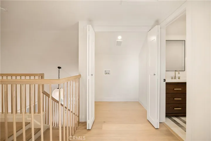 Upstairs laundry