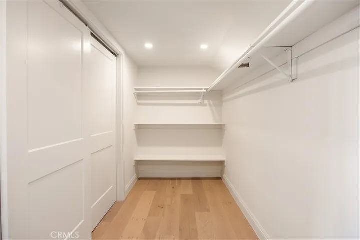Primary walk in closet