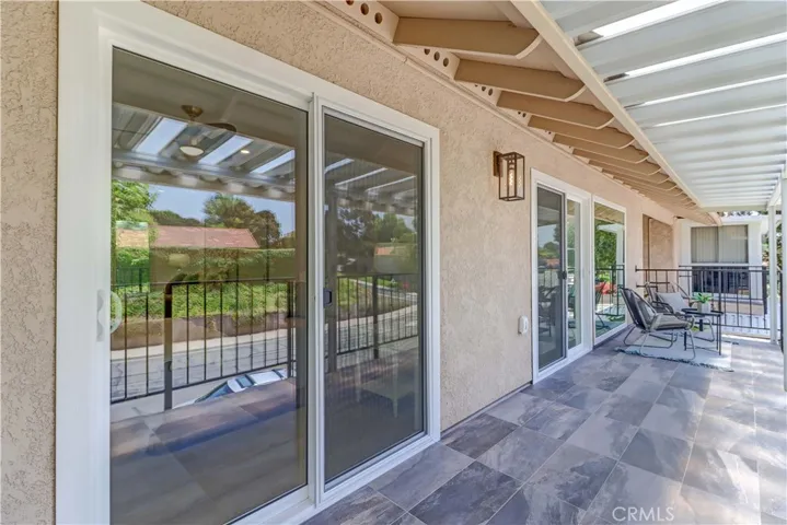 Living Room & Bedroom Sliding Doors to Balcony