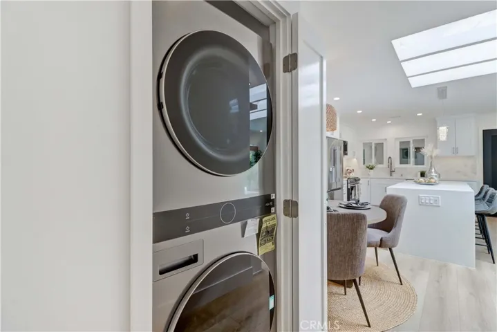 Full-Sized Washer/Dryer in Hall