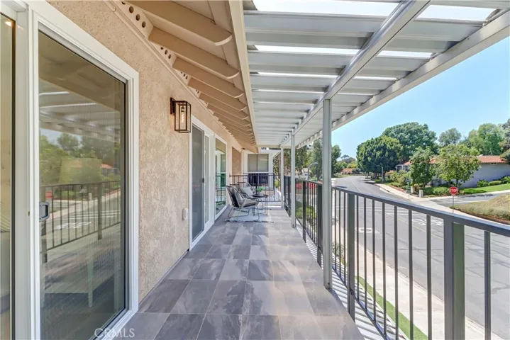 Tiled Balcony