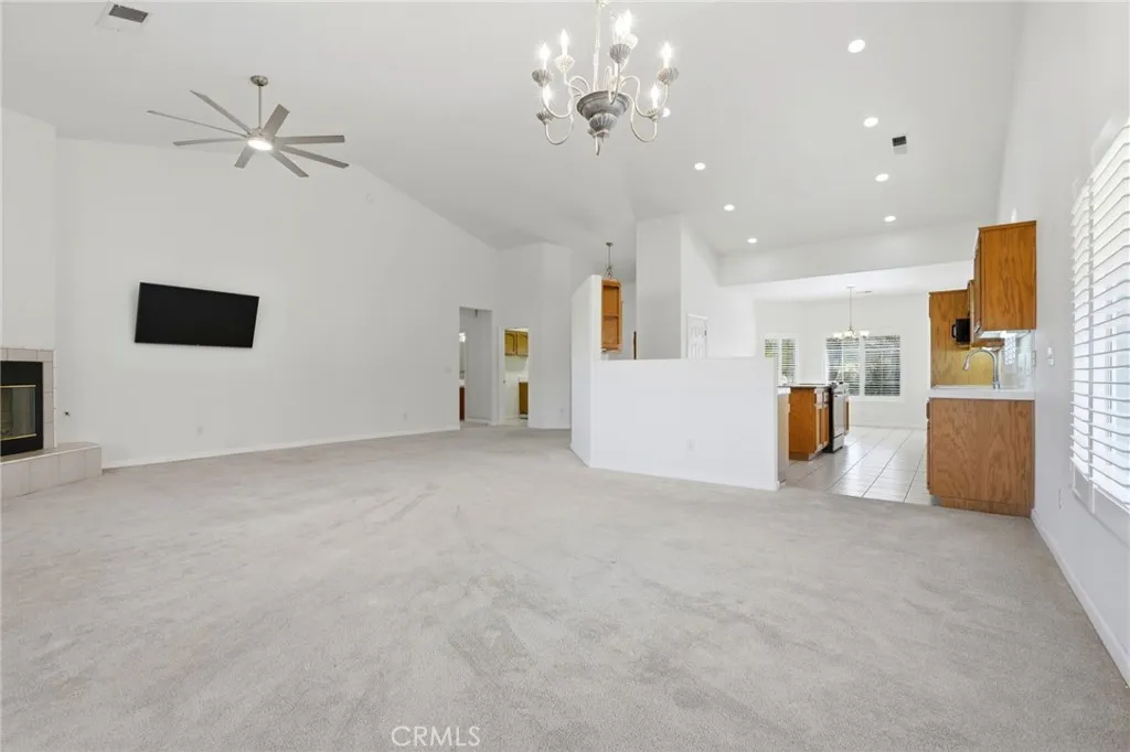 LIVING ROOM AND KITCHEN