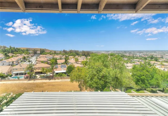 View from primary bedroom