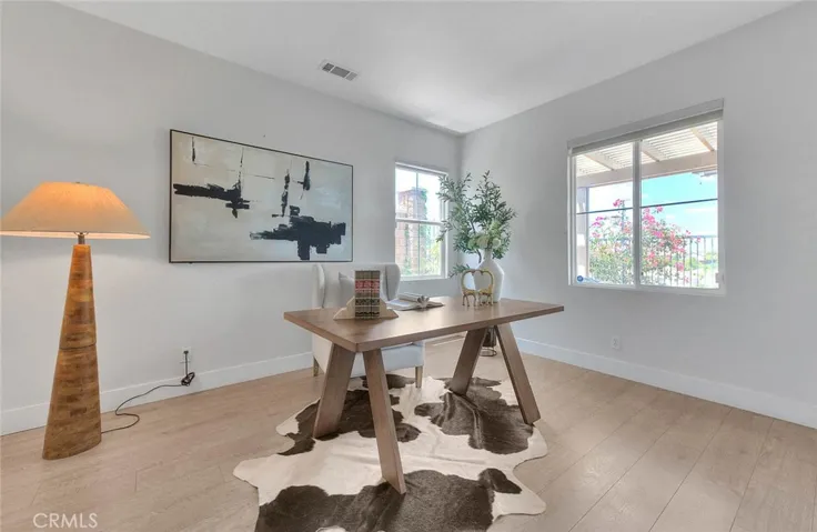 Downstairs bedroom/office