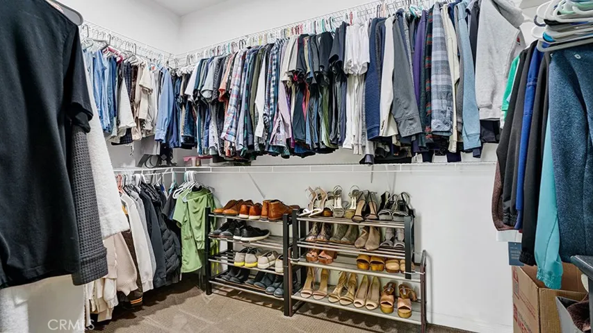 Large Walk-In Master Closet