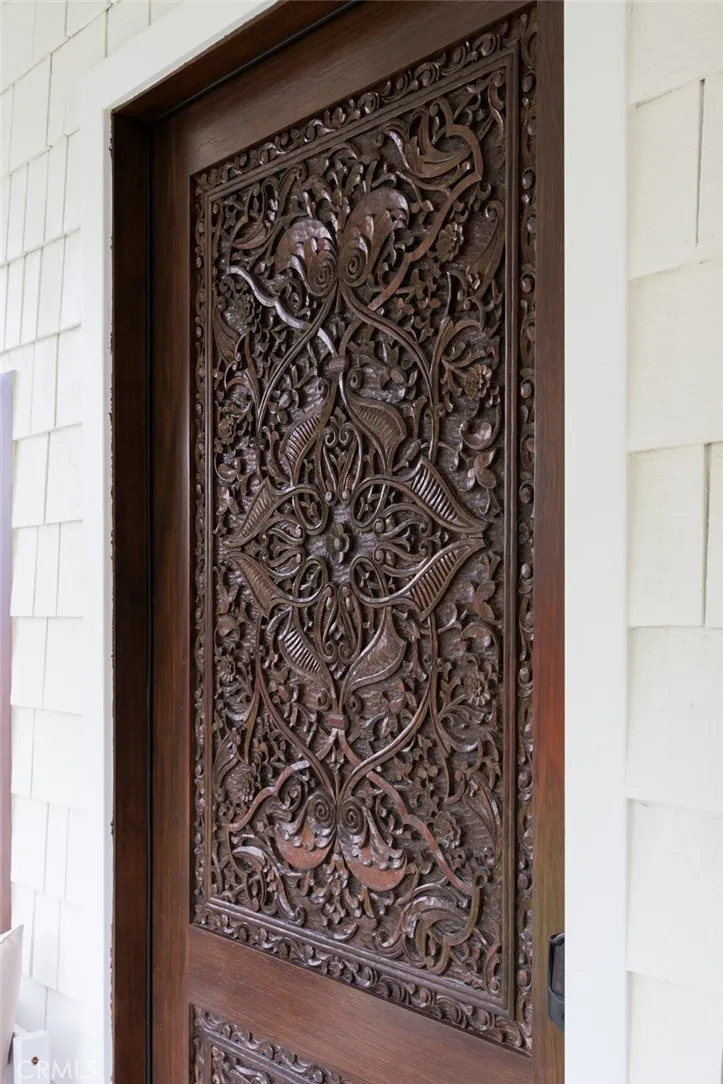 Custom Mahogany Front Door