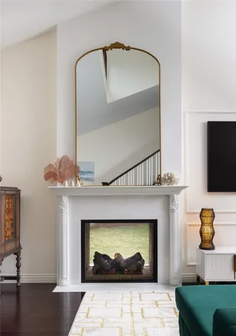 Double Sided Fireplace