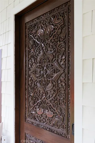 Custom Mahogany Front Door
