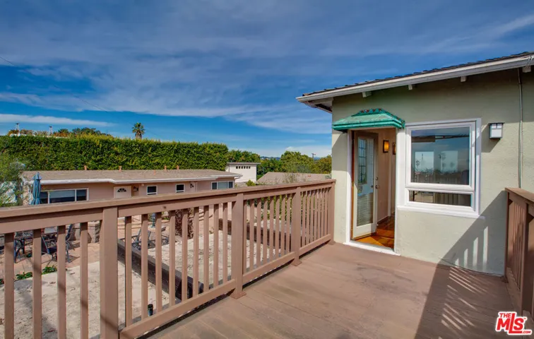 DECK OFF BEDROOM 2