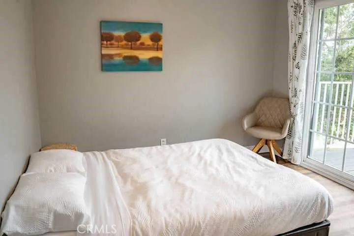 Bedroom #4 with Balcony View