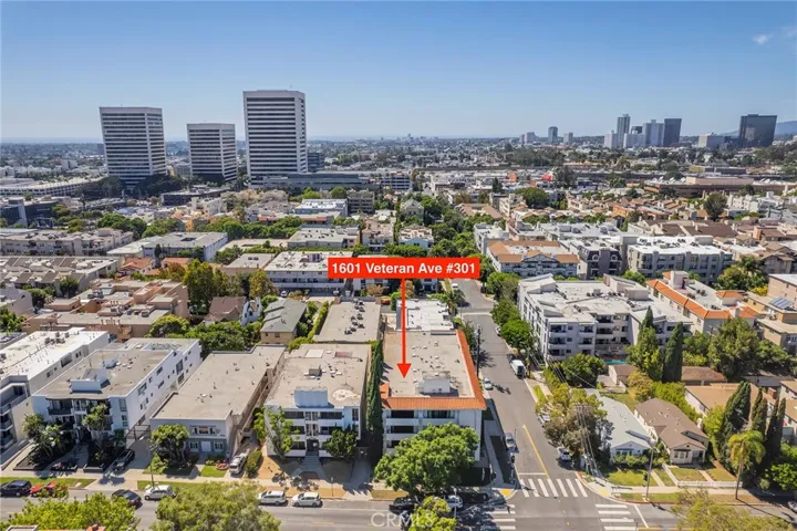 View towards Brentwood and Santa Monica