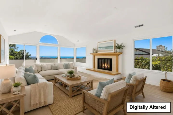 Great Room Virtually Staged