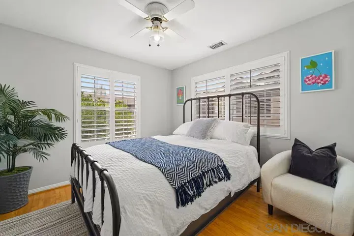 second level bedroom