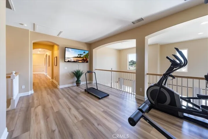 Upstairs loft
