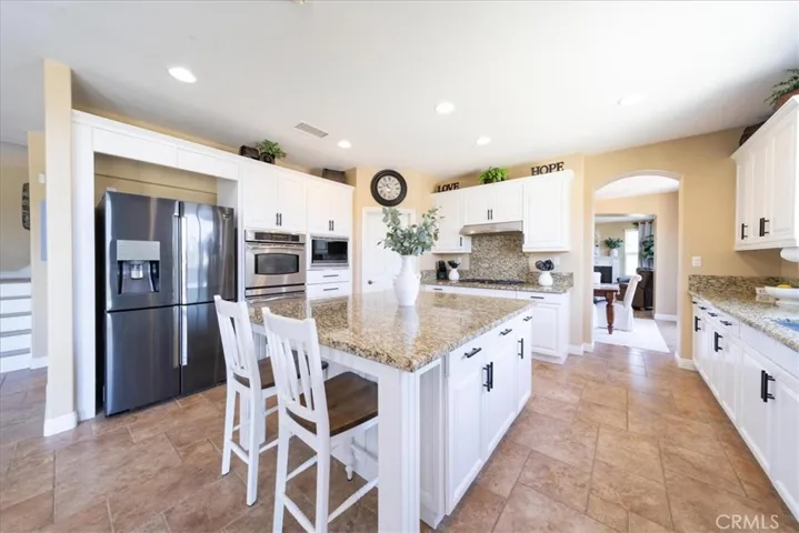 Large entertainers kitchen.