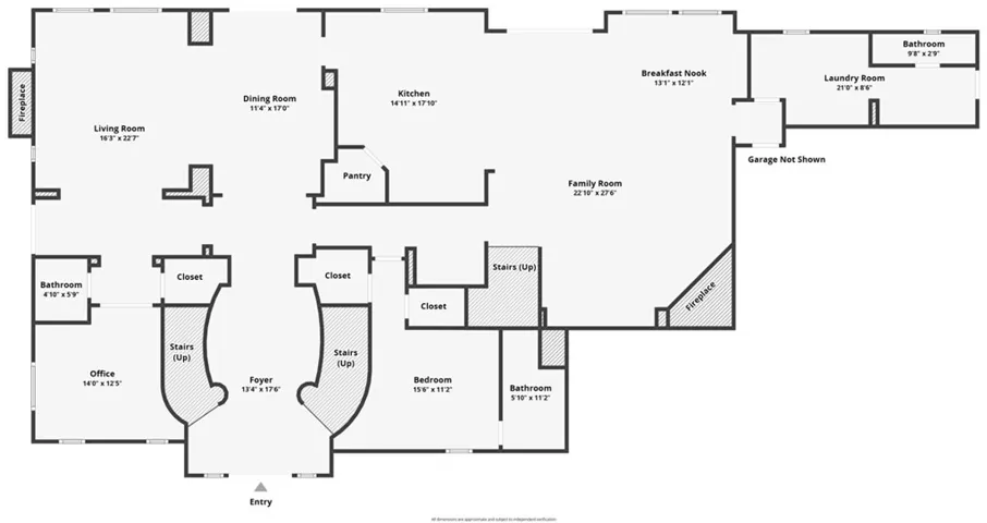 First Floor layout