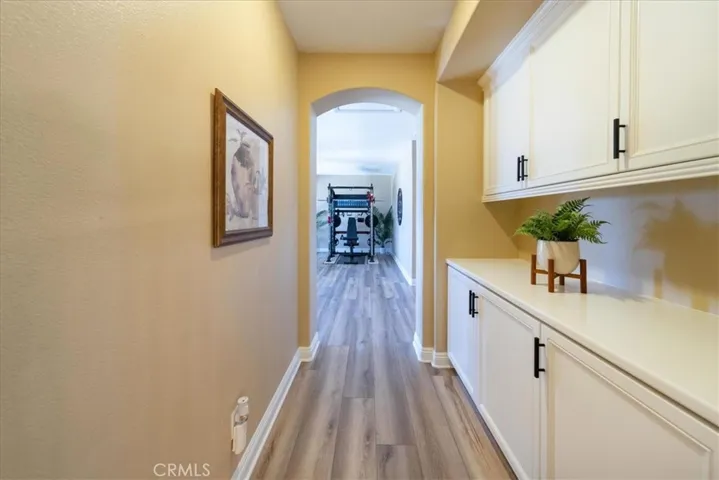 Upstairs hallway from master to loft