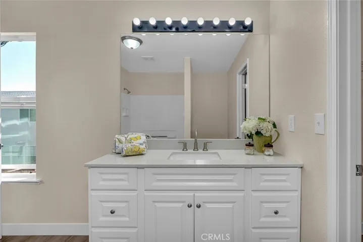 primary vanity area