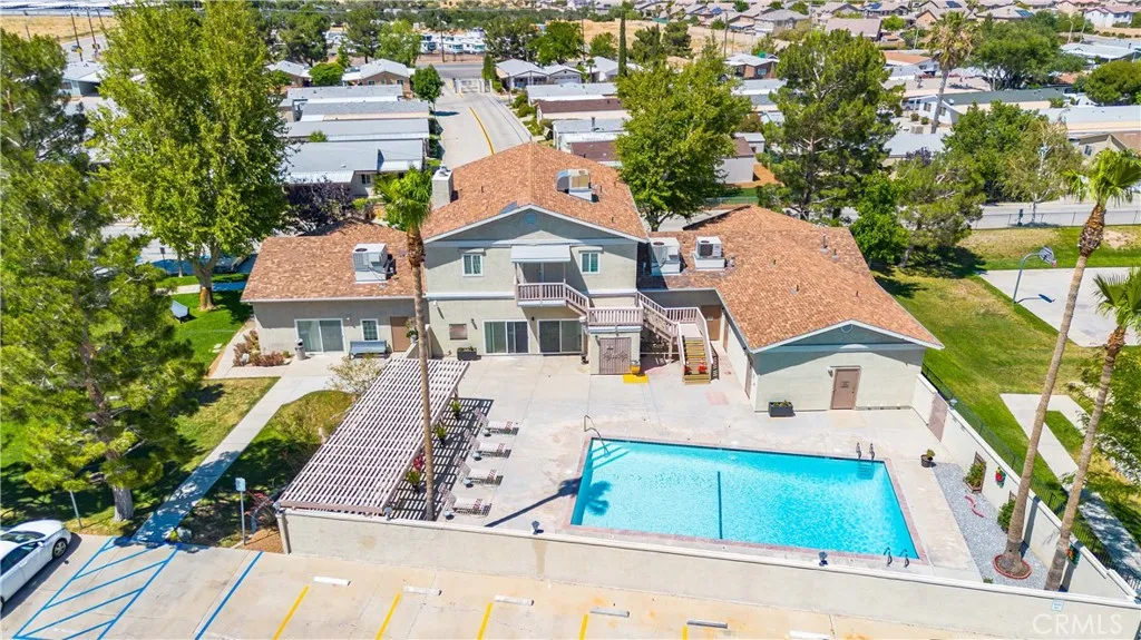 Community pool and clubhouse.