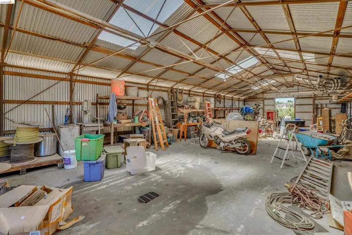 2 doors on very large barn