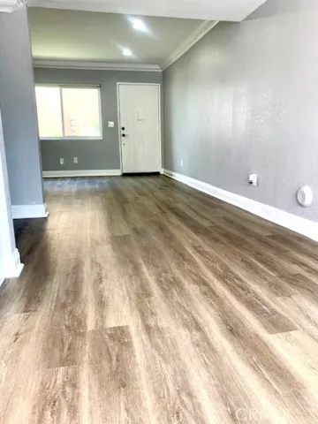 Living room, entry way