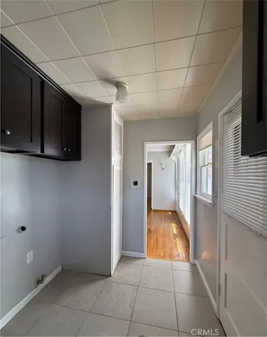 laundry area
