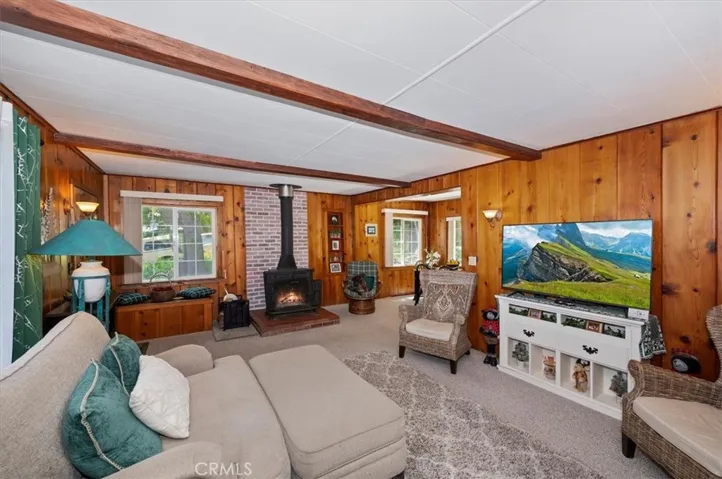 Open concept living space.