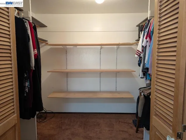 Love this large closet in the master!
