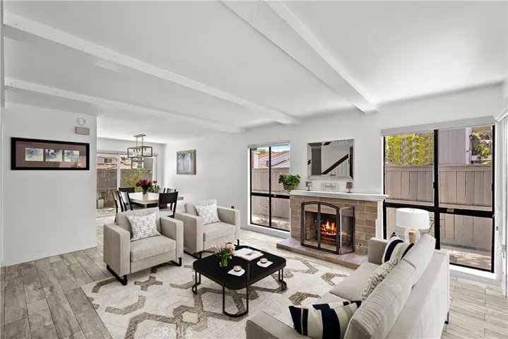 Living Room - Virtually Staged