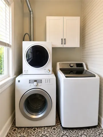 Unit 3871 Laundry Image has been digitally enhanced to showcase what the bathroom could potentially look like.