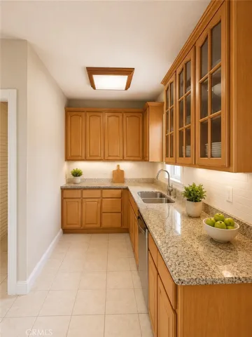 Unit 3871 Kitchen Image has been digitally enhanced to showcase what the bathroom could potentially look like.