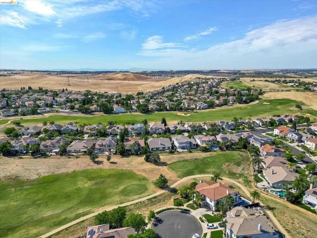 Expansive residential community with diverse architectural styles