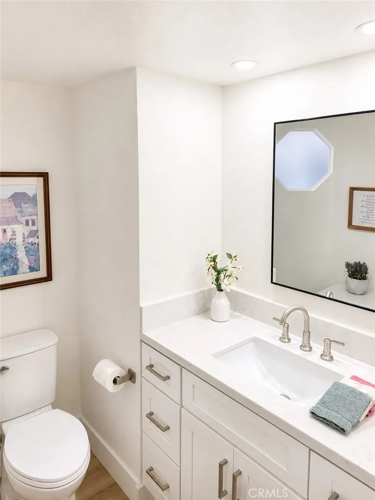 downstairs half bath