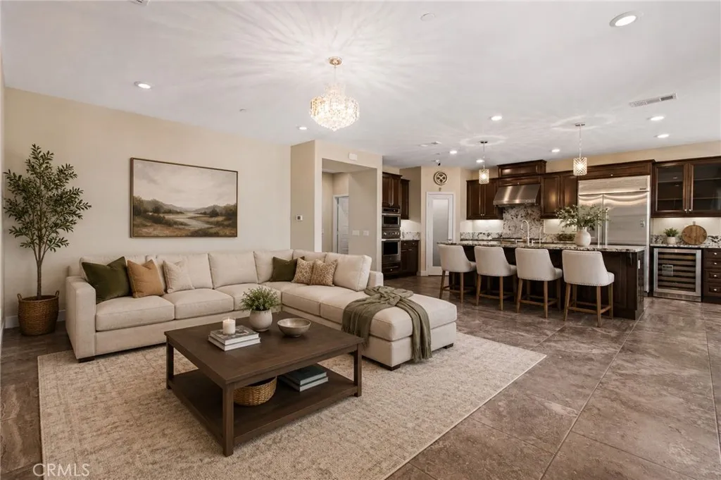DIGITALLY STAGED GREAT ROOM
