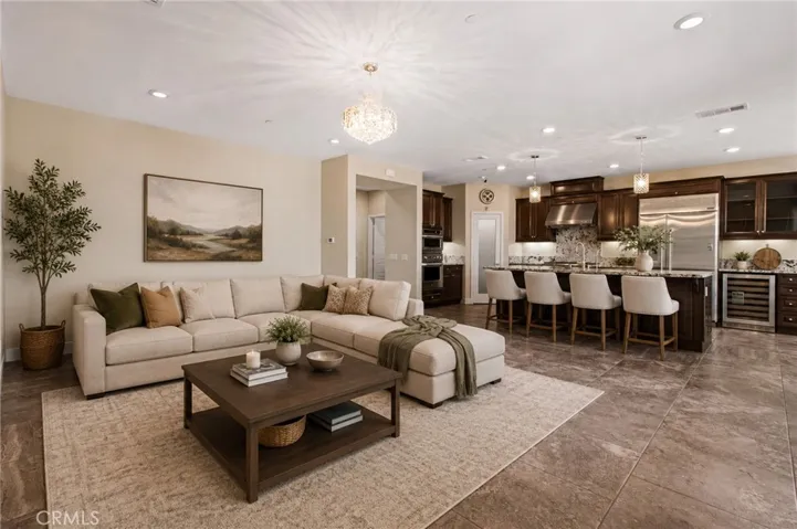 DIGITALLY STAGED GREAT ROOM