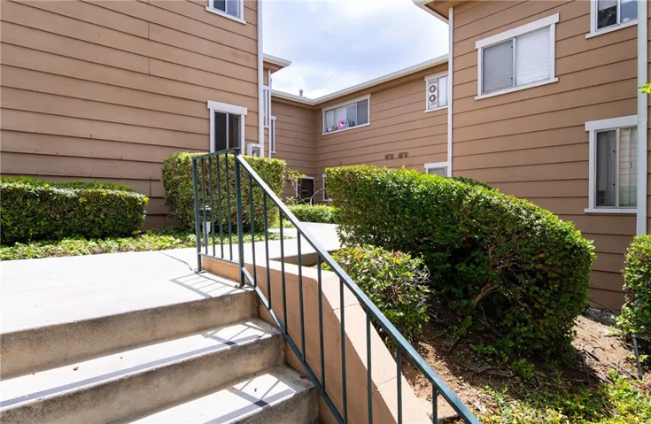 Entrance to unit 35