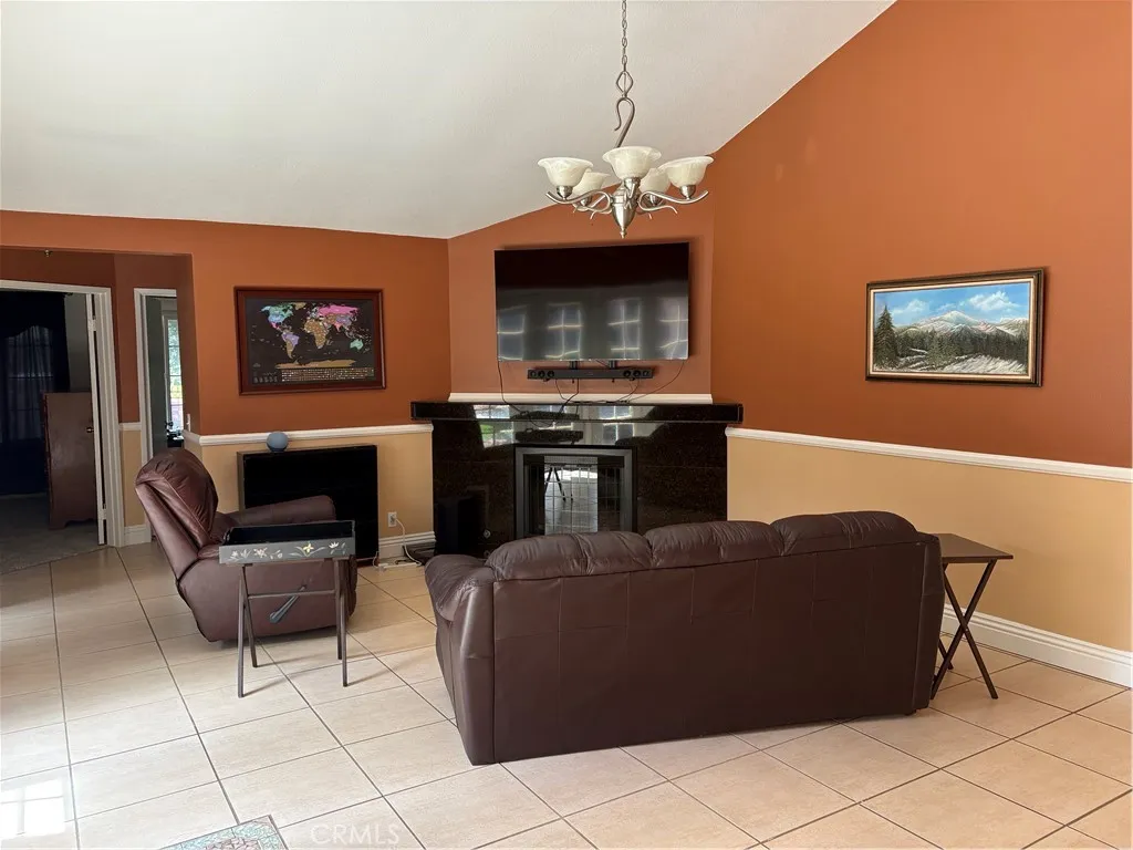 Fireplace in Living Room