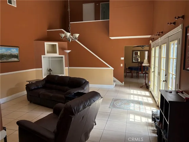 Windows in Living room