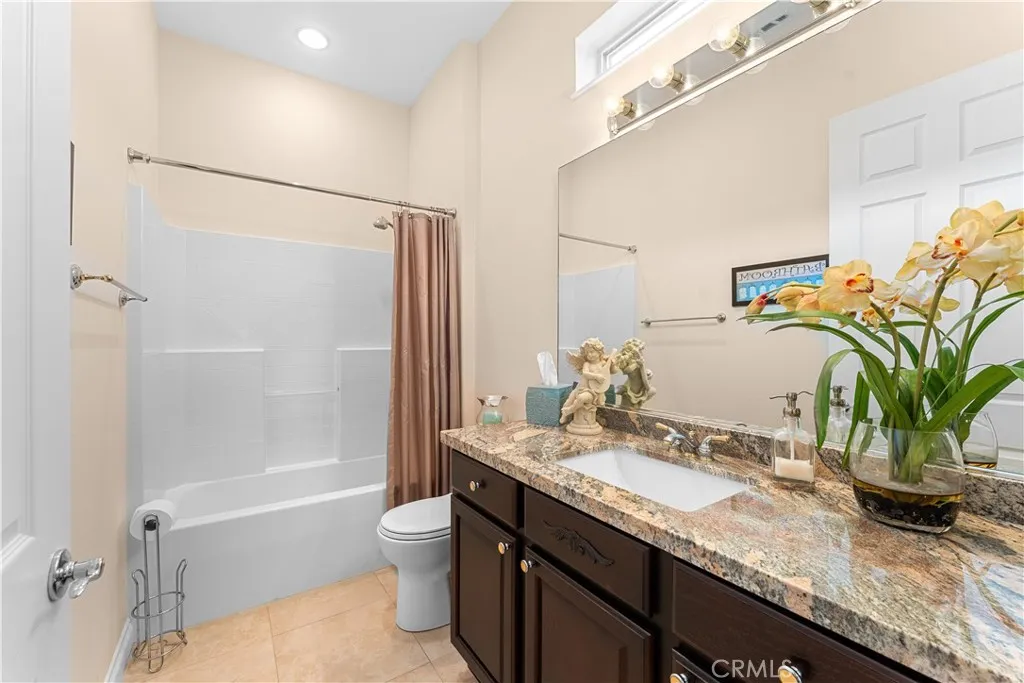 Guest Bathroom with Brazilian Granite Countertops