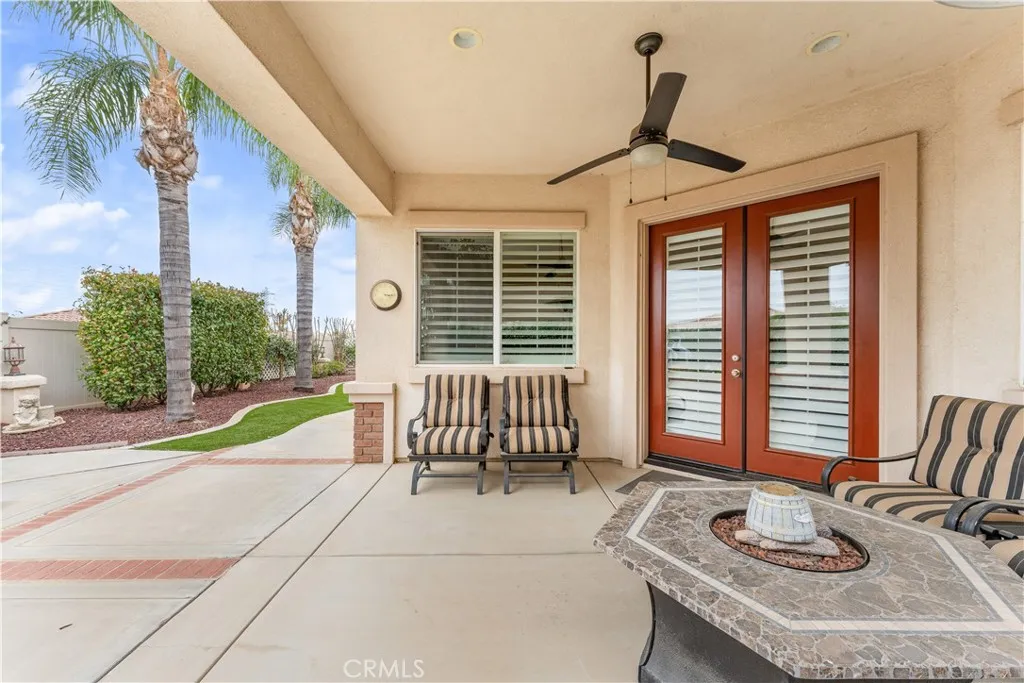 Patio and Yard