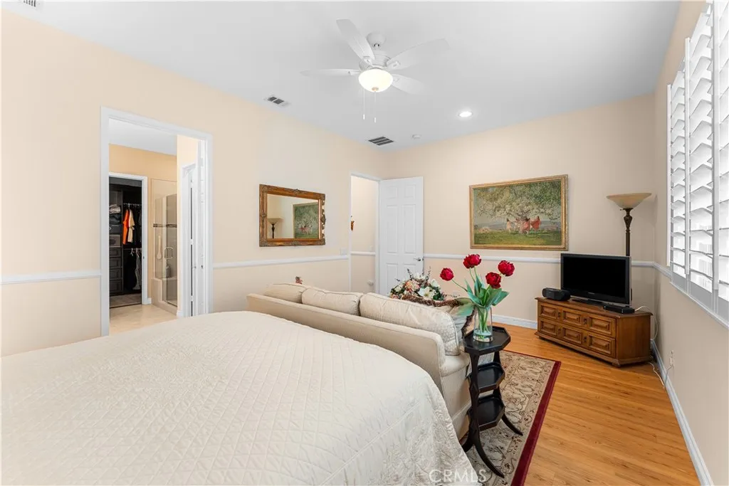Primary Suite with Door to Private Bathroom
