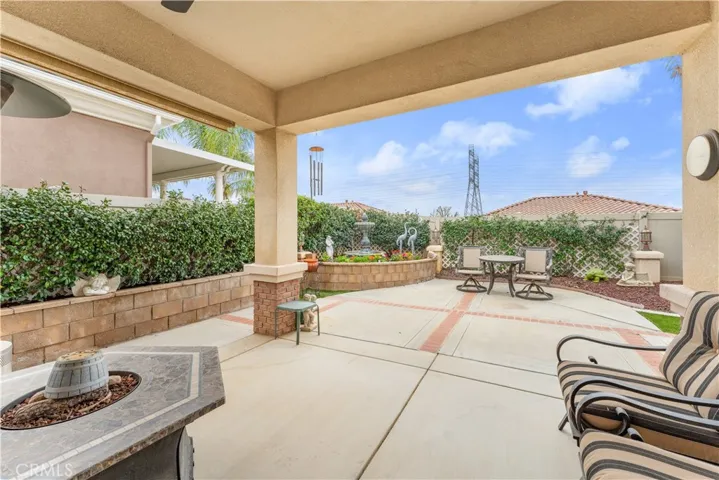 Built-in Covered Patio