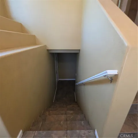 Stairs down to basement