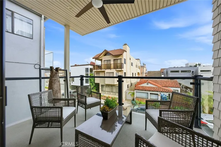 2nd floor LR Covered Balcony