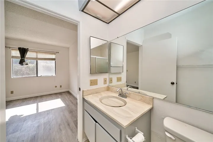 Secondary bedroom bathroom